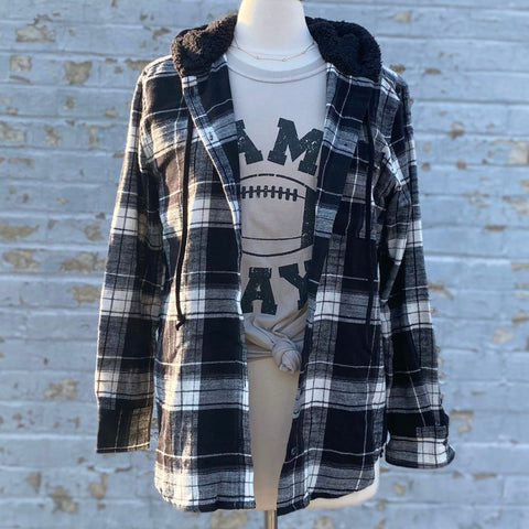 Coming Together Plaid Shacket