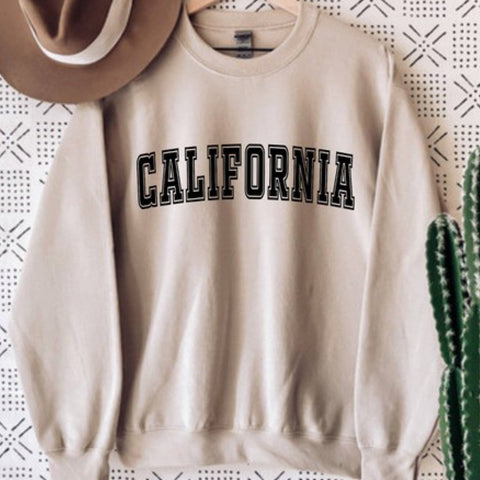 California Oversized Sweatshirt