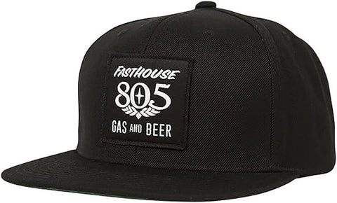 FAST HOUSE GAS AND BEER STRAW HAT BROWN