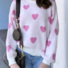 All My Love Heart Sweater Cream