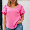 All The Better Short Sleeve Tee Pink
