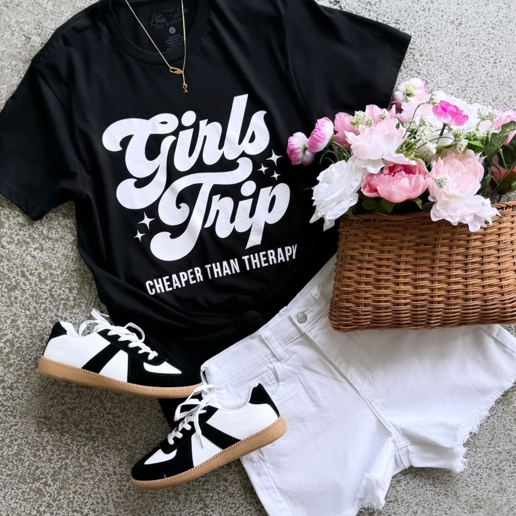 Girls Trip Cheaper Than Therapy Graphic Tee