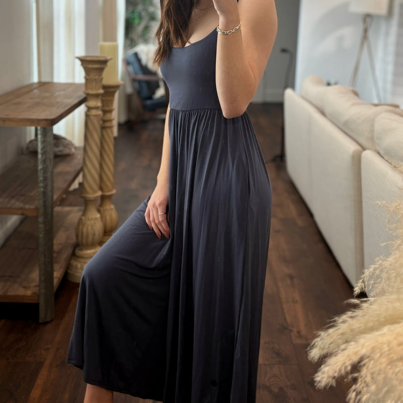 In A Dream Wide Leg Jumpsuit Blue