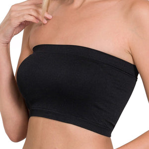 Must Have Solid Bandeau Black