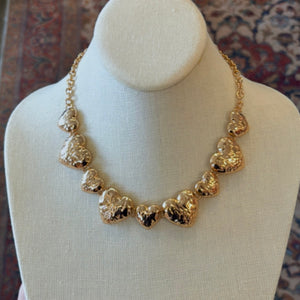 Large Heart Charm Necklace