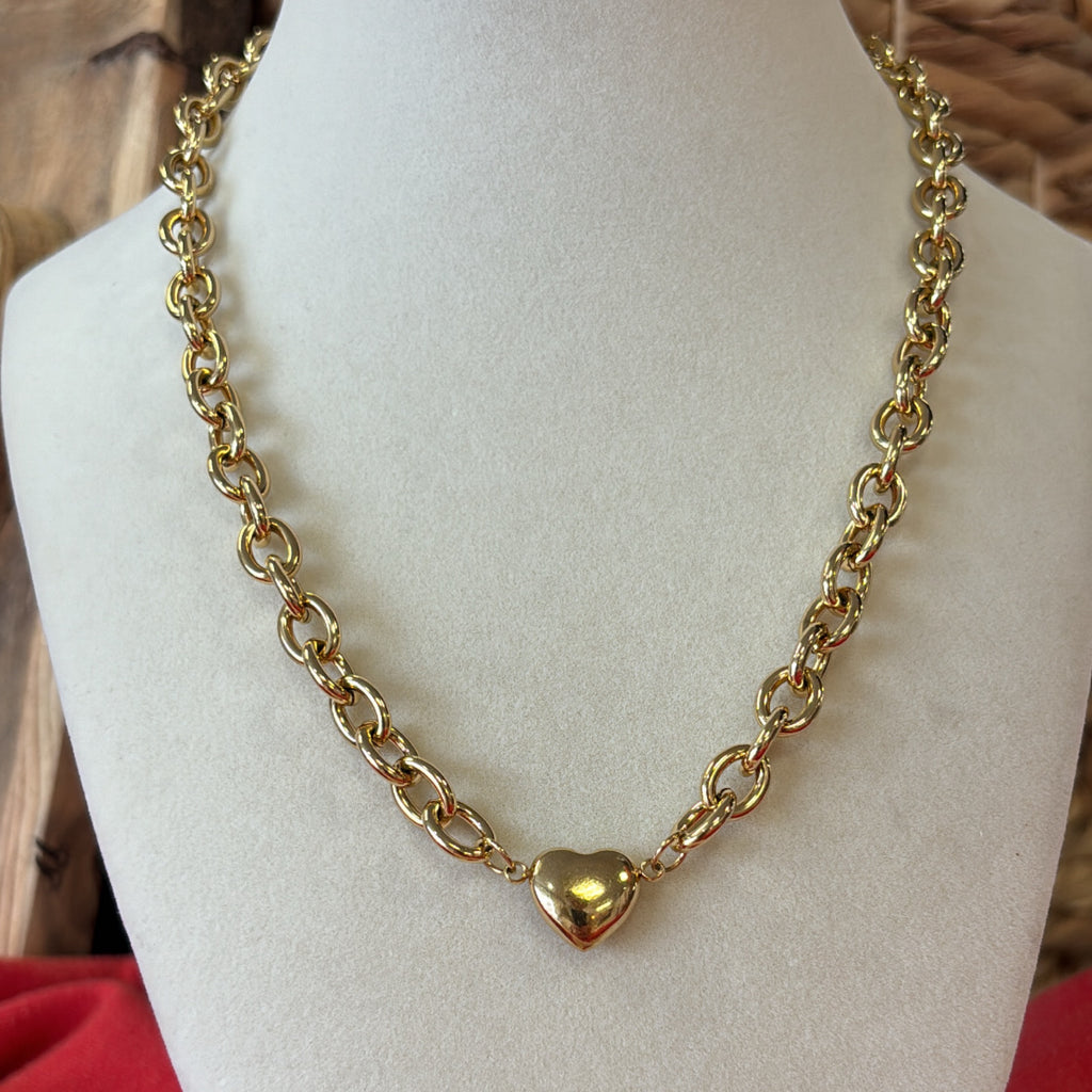 Tarnish Free Heart Necklace