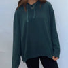 Mineral Washed Drawstring Hoodie