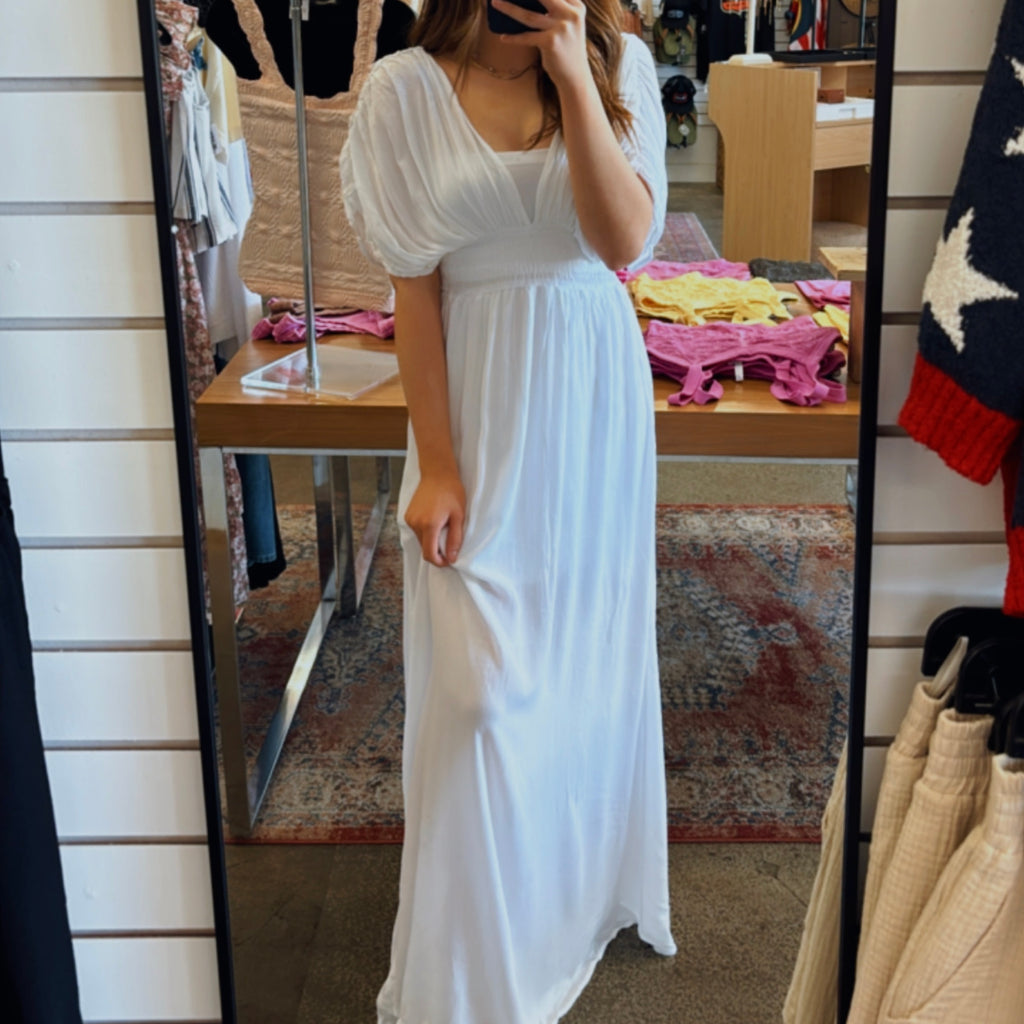 Summer Times Sundress White