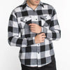 Brixton Bowery L/S Flannel Black/Charcoal