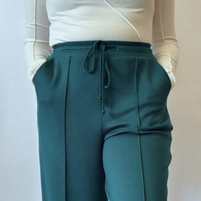 Let's Be Good Hunter Green Pant