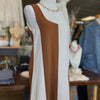 Sunrise Wide Stipe Linen Mini Dress