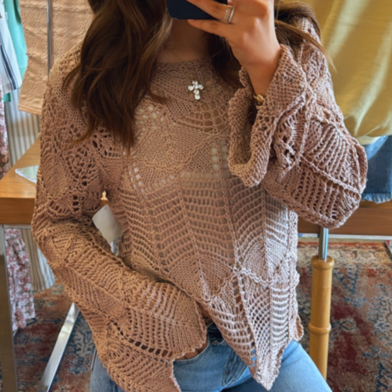 Think Again Knit Pullover