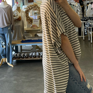 Call Me Lovely Dolmen Sleeve Top Black