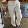 Wink Exclusive Camo Print Mid Rise Pants Beige
