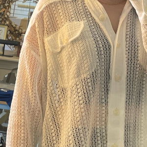 Sunnier Day's Crochet Top White