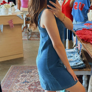 I Know A Place Tencel  Dress Denim