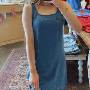I Know A Place Tencel  Dress Denim
