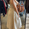 Fall Days Floral Front Hook Midi Dress