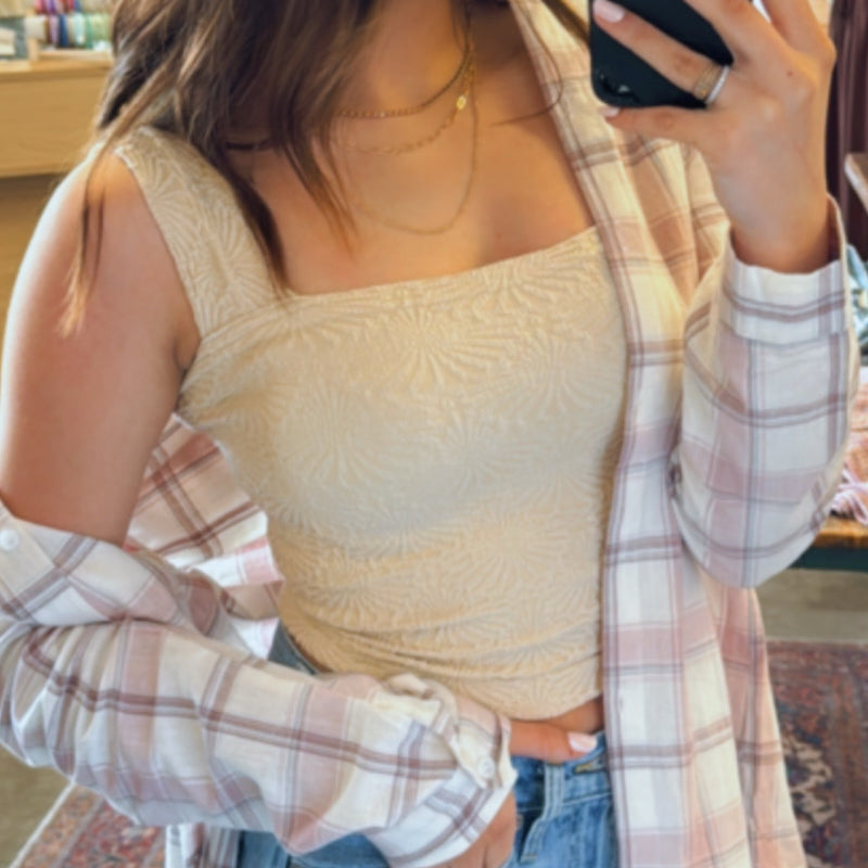 Dreamy Summers Long Sleeve Button Down