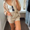 The Better Short Sleeve Button Down Top