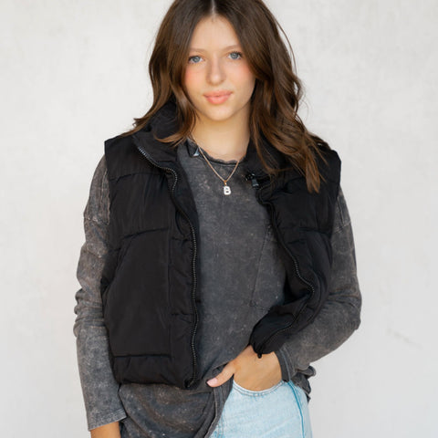 Aware Of You Hooded Denim Jacket