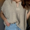 Interested In You Sweater Top Mocha