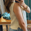 Places To Be Slit Neck Sweater Vest