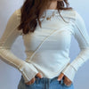 Paisley Satin Bandana Tube Top Navy