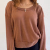Wink Exclusive Camo Crew Neck Sweatshirt