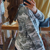 Light Weight Camo Hooded Sweatshirt
