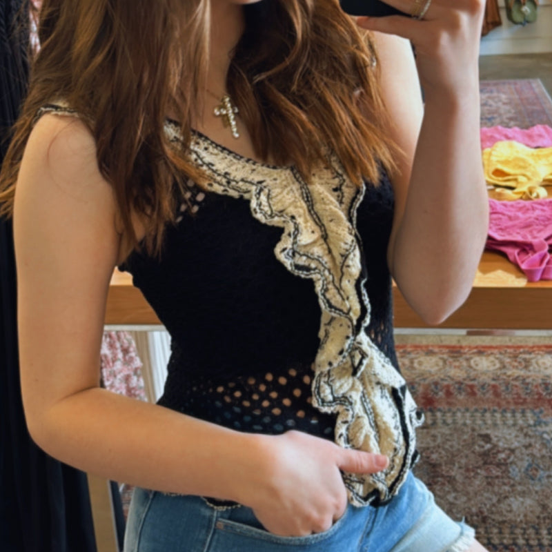 Enough For Me Sleeveless Knit Tank