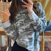 Light Weight Camo Hooded Sweatshirt