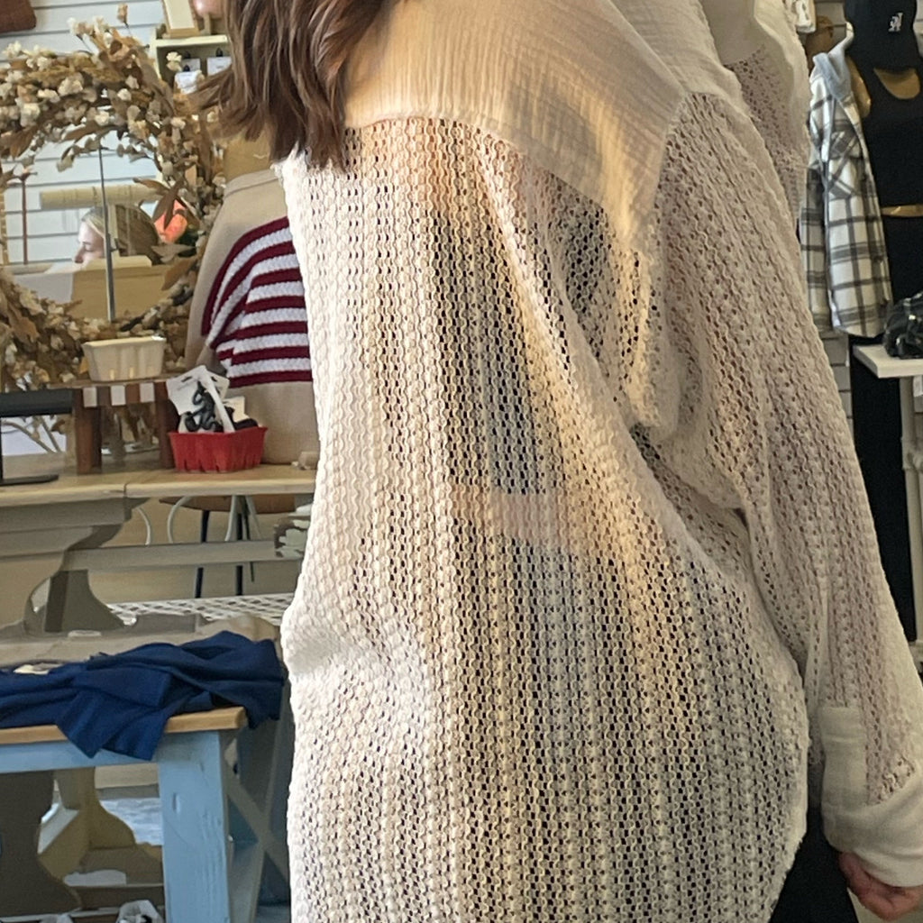Sunnier Day's Crochet Top White