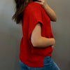 Interested In You Sweater Top Red
