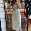 Wonder Why Elastic Waist Dress Black