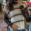 Wishlist Better Together Striped Sweater With Side Ties