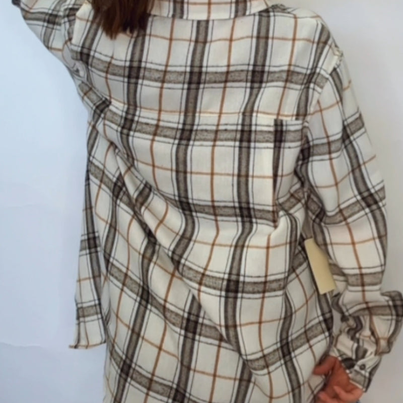 Jackson Button Down Plaid Flannel