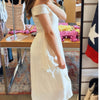 Everything An More Smocked Cotton Midi Dress