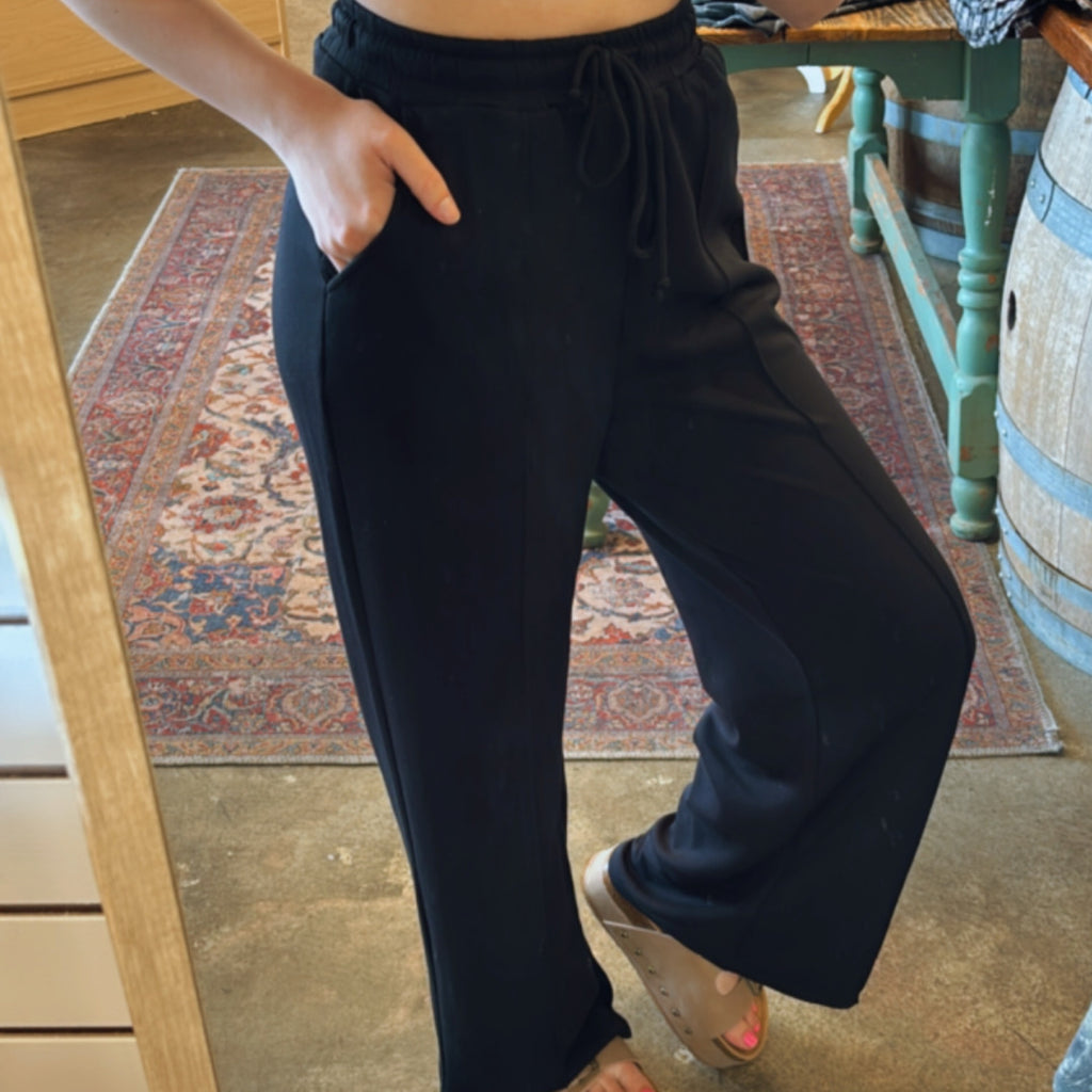 Let's Be Good Black Pants
