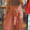 Get Up An Go Boho Wide Leg Printed Pants