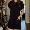 Ever After T-Shirt Dress Black
