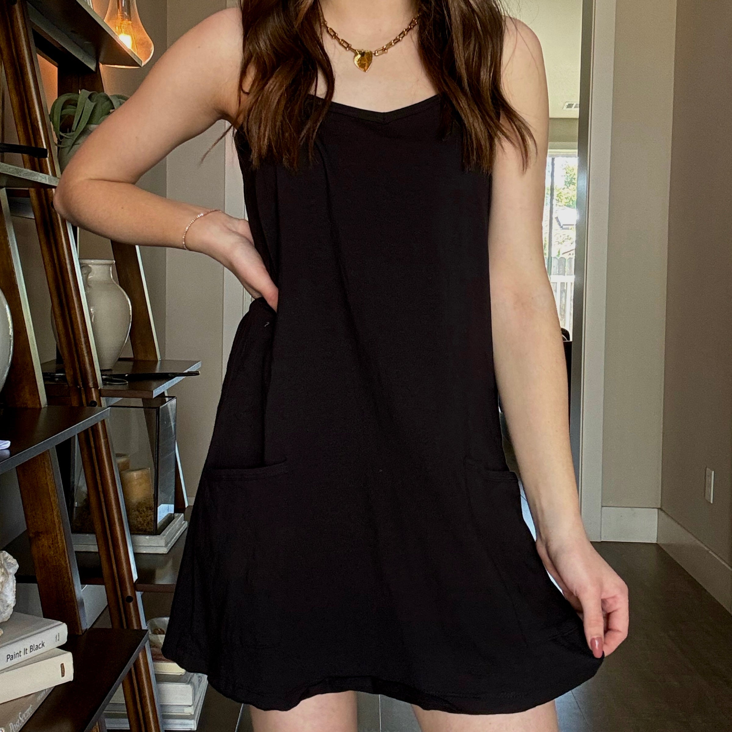 Never Leave Jumpsuit Black MED