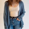 Looking Back Leopard Print Cardigan Top