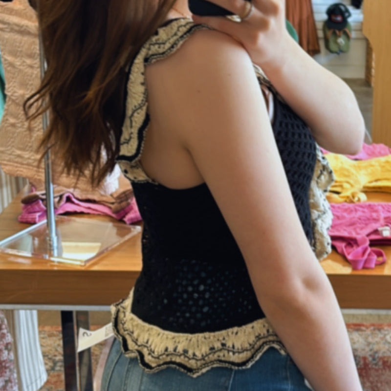 Enough For Me Sleeveless Knit Tank