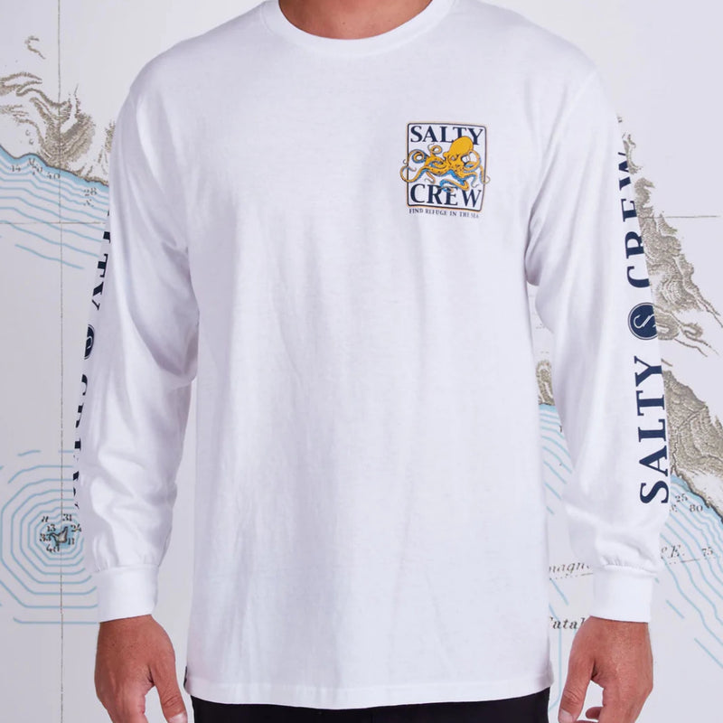 SC Ink Slinger Standard L/S Tee White