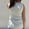 On My Terms Sleeveless Ribbed Sweater Top