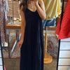Something New Black Maxi Dress
