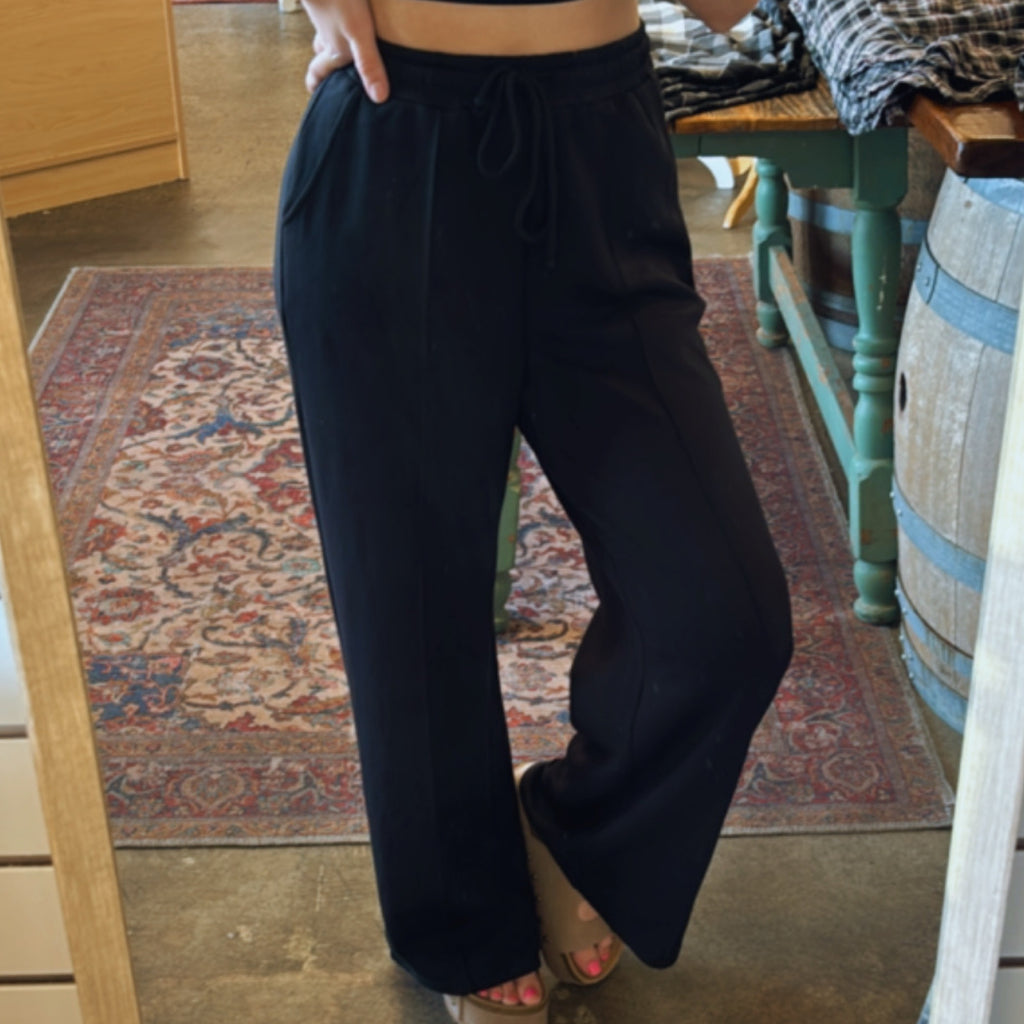 Let's Be Good Black Pants