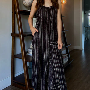 Invested In You Printed Breezy Jumpsuit