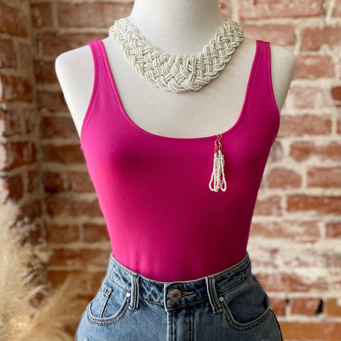 Chain Link Statement Necklace Set